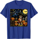 Spooky Halloween Boxer Dog Starry Night Women Kids T-Shirt - T-Shirt | Royal