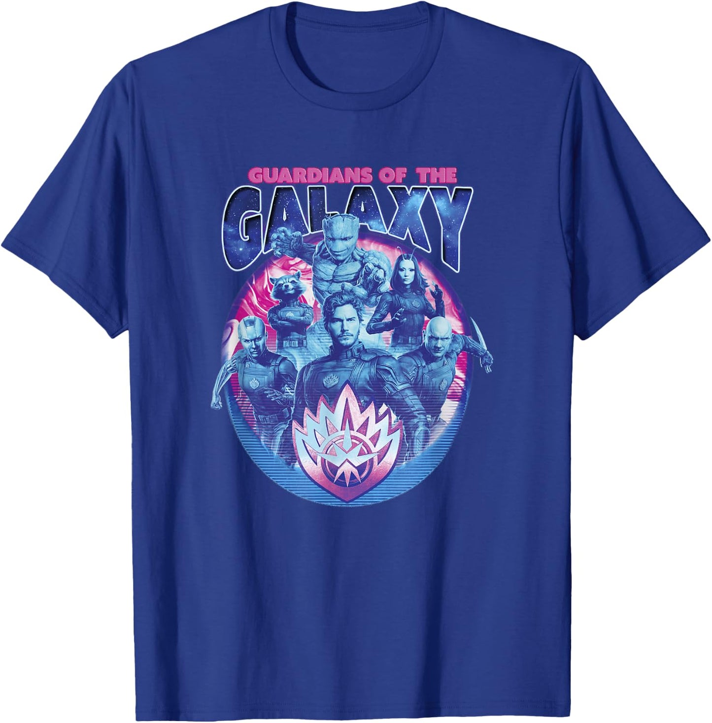 Marvel Guardians of The Galaxy Vol. 3 Celestial Hologram T-Shirt - T-Shirt | Royal