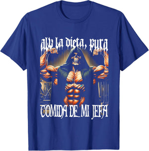 Calacas Chidas Gym Mexican Sayings Sarcasm Slang Latinx T-Shirt - T-Shirt | Royal