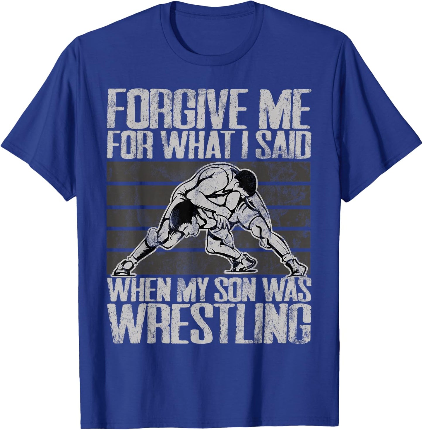 Wrestling Mom Wrestling Moms T-Shirt - T-Shirt | Royal