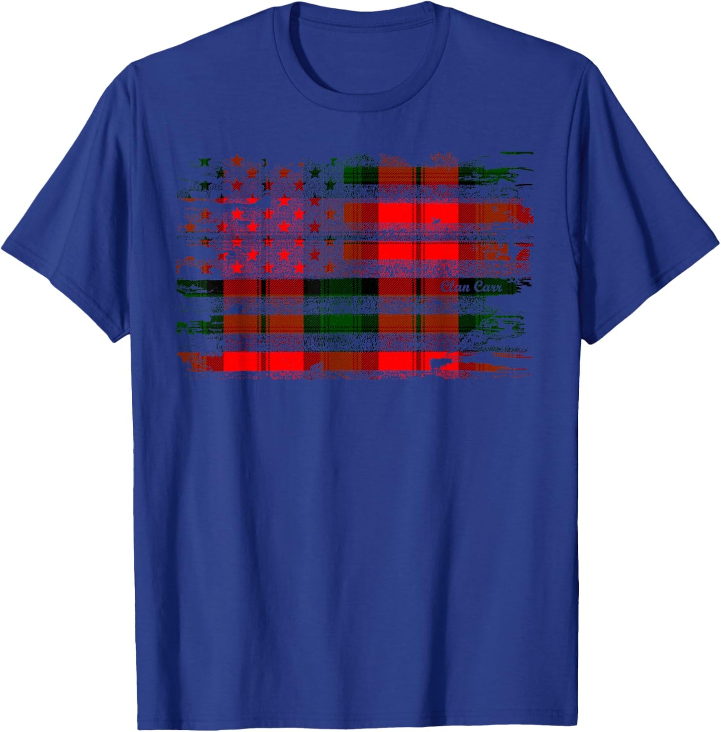 Clan Carr surname last name Scottish Tartan T-Shirt - T-Shirt | Royal