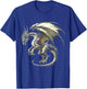 Knucker Dragon Motif Mythical Illustration Knucker Dragon T-Shirt - T-Shirt | Royal
