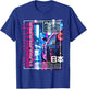 Yokohama City 80s Synthwave Racing Car Japan Yokohama T-Shirt - T-Shirt | Royal