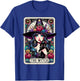 The Witch Tarot Card Halloween Gothic Witchy Vibes Black Cat T-Shirt - T-Shirt | Royal