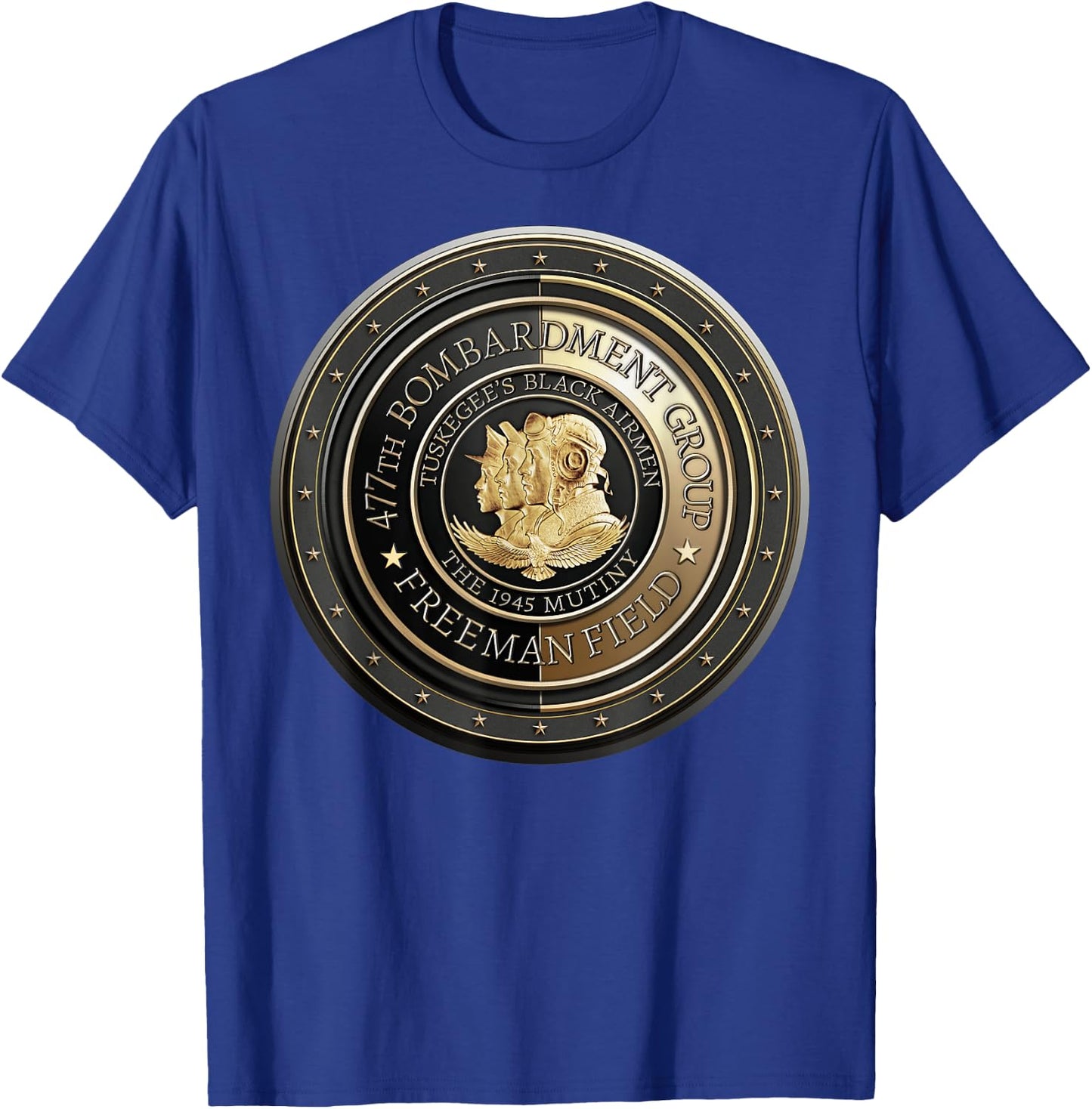 Tuskegee’s Airmen African American WWII Heroes T-Shirt - T-Shirt | Royal