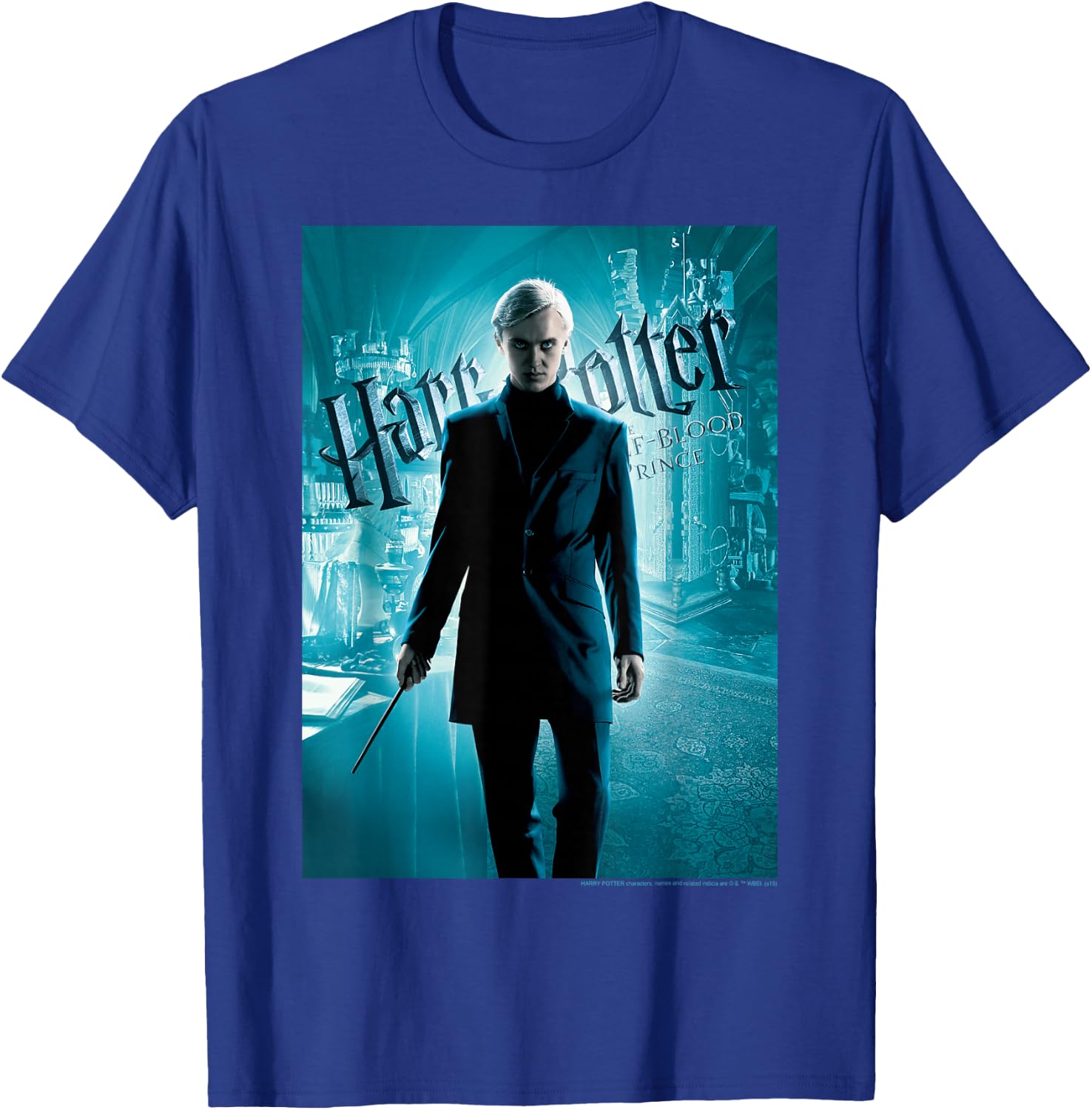 Harry Potter Half-Blood Prince Draco Malfoy Character Poster T-Shirt - T-Shirt | Royal