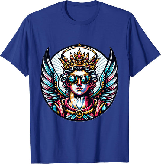 Gangsta Archangel Michael Costume Saint Michael T-Shirt - T-Shirt | Royal