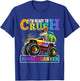 Back To School Boy Dinosaur I'm Ready To Crush Kindergarten T-Shirt - T-Shirt | Royal