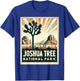 Joshua Tree National Park Vintage Hiking Camping Outdoor T-Shirt - T-Shirt | Royal