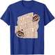 Sock Monkeys Rule Groovy Logo Vintage Sock Monkeys T-Shirt - T-Shirt | Royal