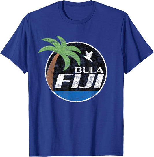 Tourist and Native Fiji Bula T-Shirt - T-Shirt | Royal