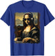 Mona Lisa as DJ | Trending Aesthetic Streetwear T-Shirt - T-Shirt | Royal