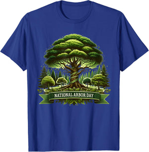 National Arbor Day Tree Care For A Happy Arbor Day Gifts T-Shirt - T-Shirt | Royal
