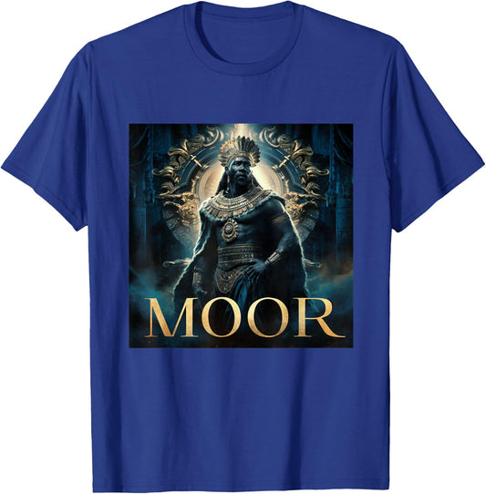 Moorish American - God Body Of Melanin T-Shirt - T-Shirt | Royal