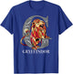 Harry Potter Mosaic Gryffindor with Lion Small T-Shirt - T-Shirt | Royal