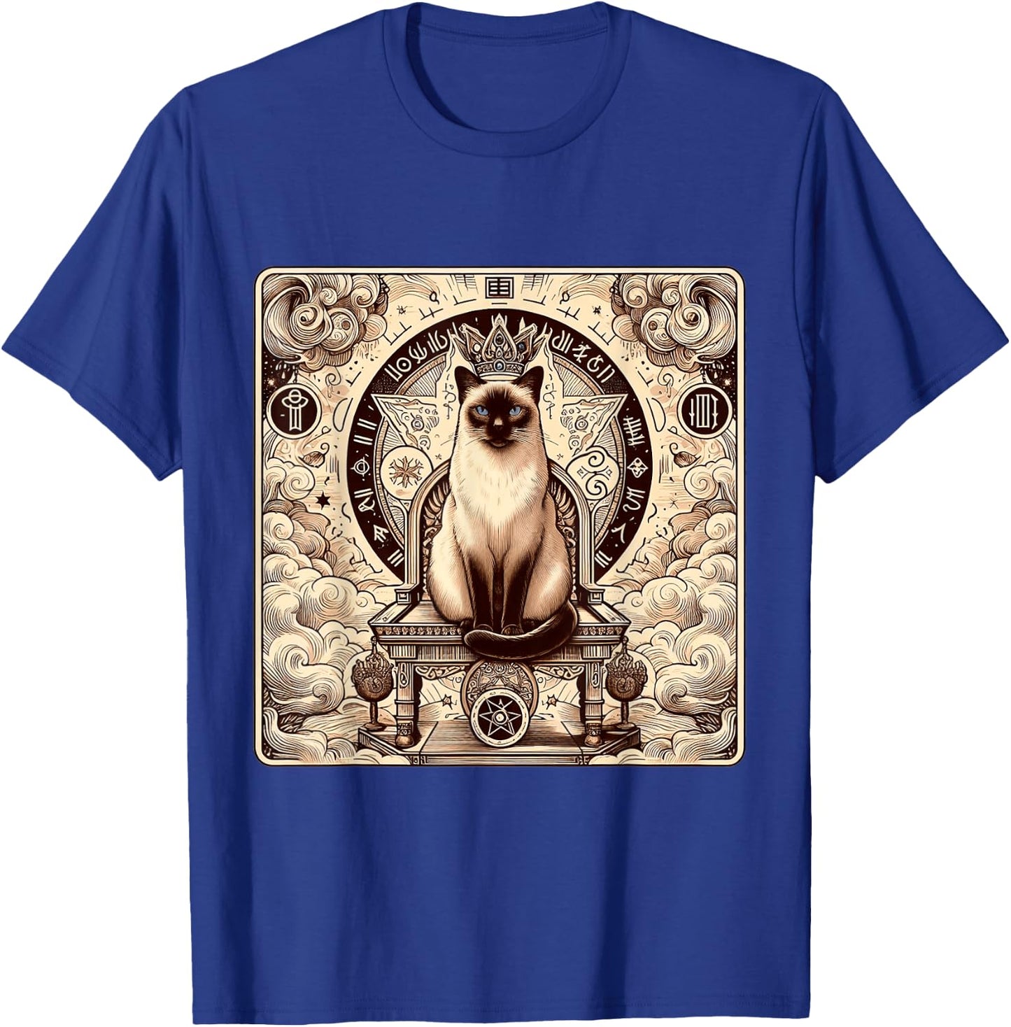 Siamese Cat tarot card Women T-Shirt - T-Shirt | Royal