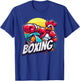Boxing Cool Chicken Roosters Funny Chicken Who Loves Sport T-Shirt - T-Shirt | Royal