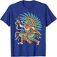 Aztec God Aztec Culture Mayan Indigenous Tlaloc Statue T-Shirt - T-Shirt | Royal
