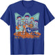 Skeleton Guitar Shirt Halloween Retro Rock Music Band Lover T-Shirt - T-Shirt | Royal