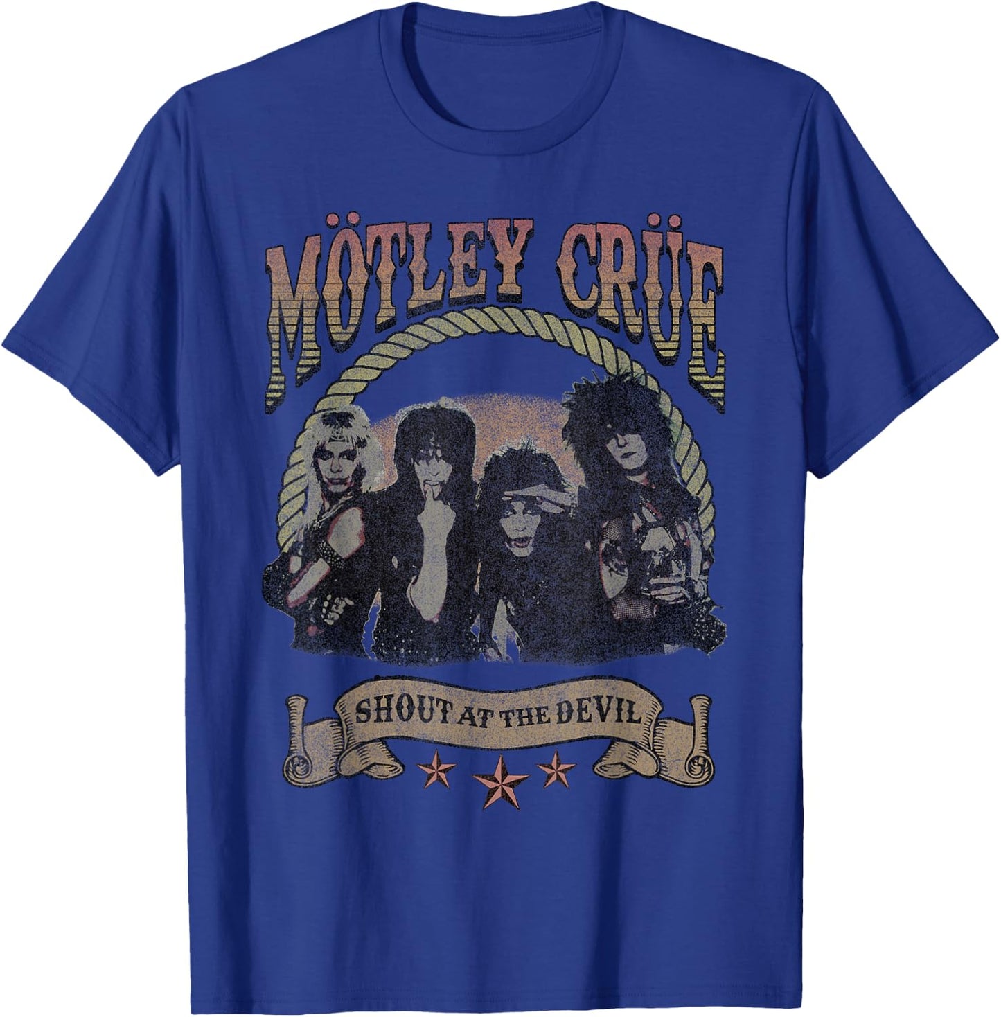 Mötley Crüe Western Brown T-Shirt - T-Shirt | Royal