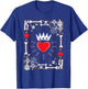 King of Hearts Card Costume - Halloween King of Hearts T-Shirt - T-Shirt | Royal