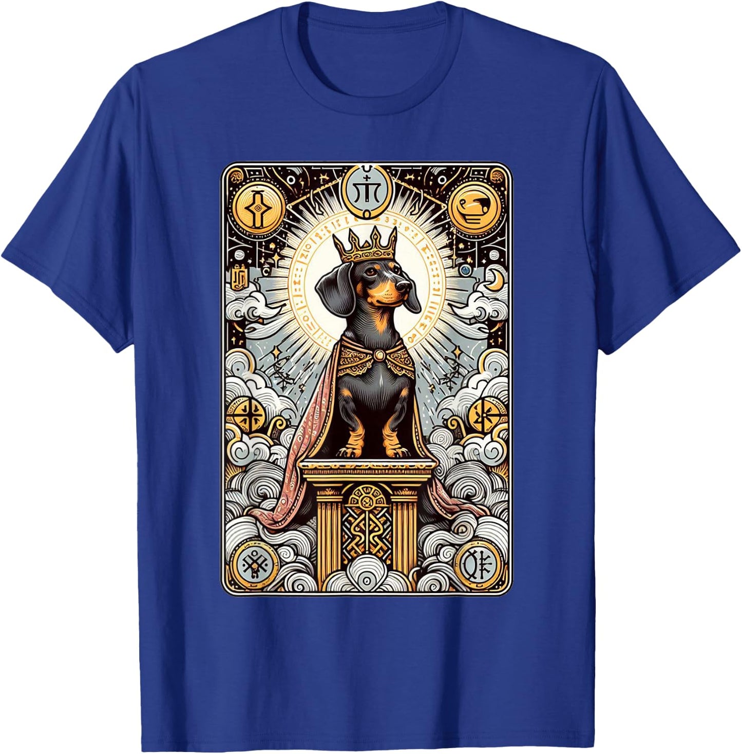 Dachshund tarot card T-Shirt - T-Shirt | Royal
