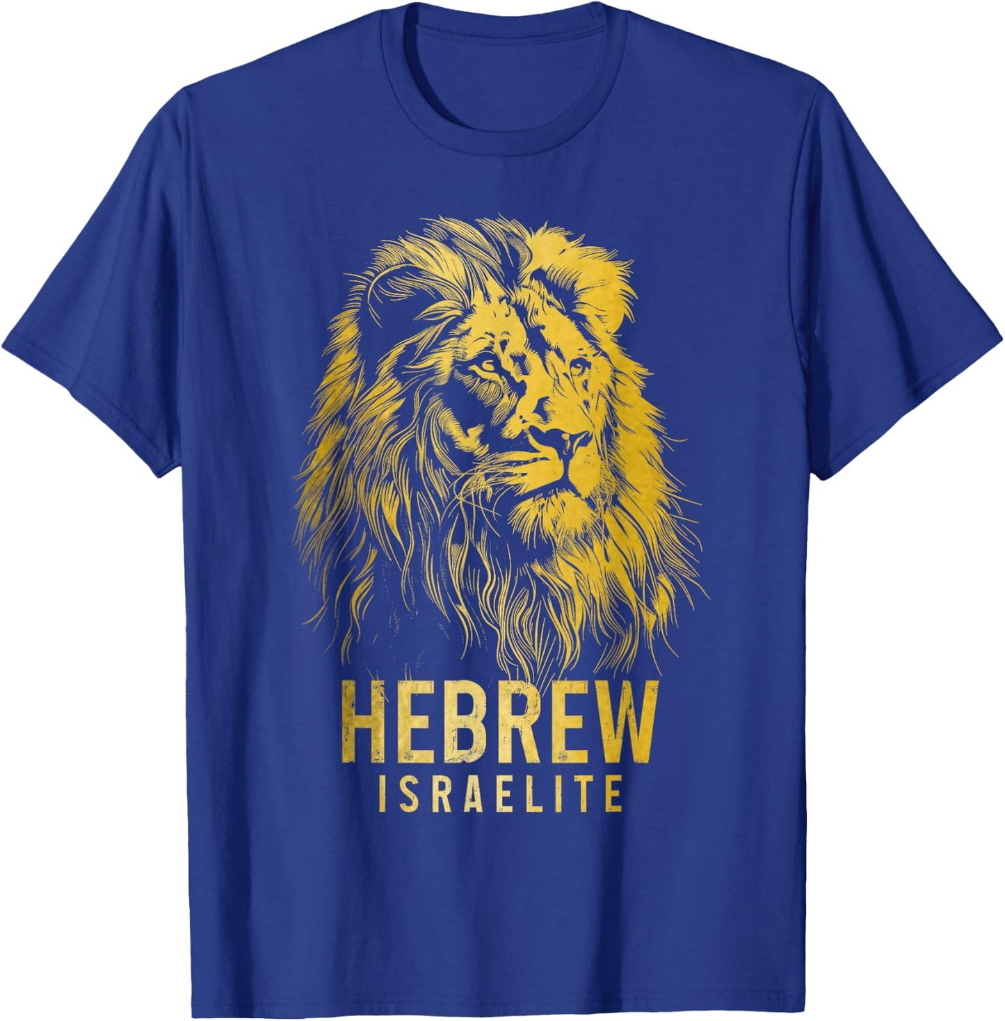 Hebrew Israelite Lion Of Judah Tribe YHWH Jew Jewish Yah T-Shirt - T-Shirt | Royal