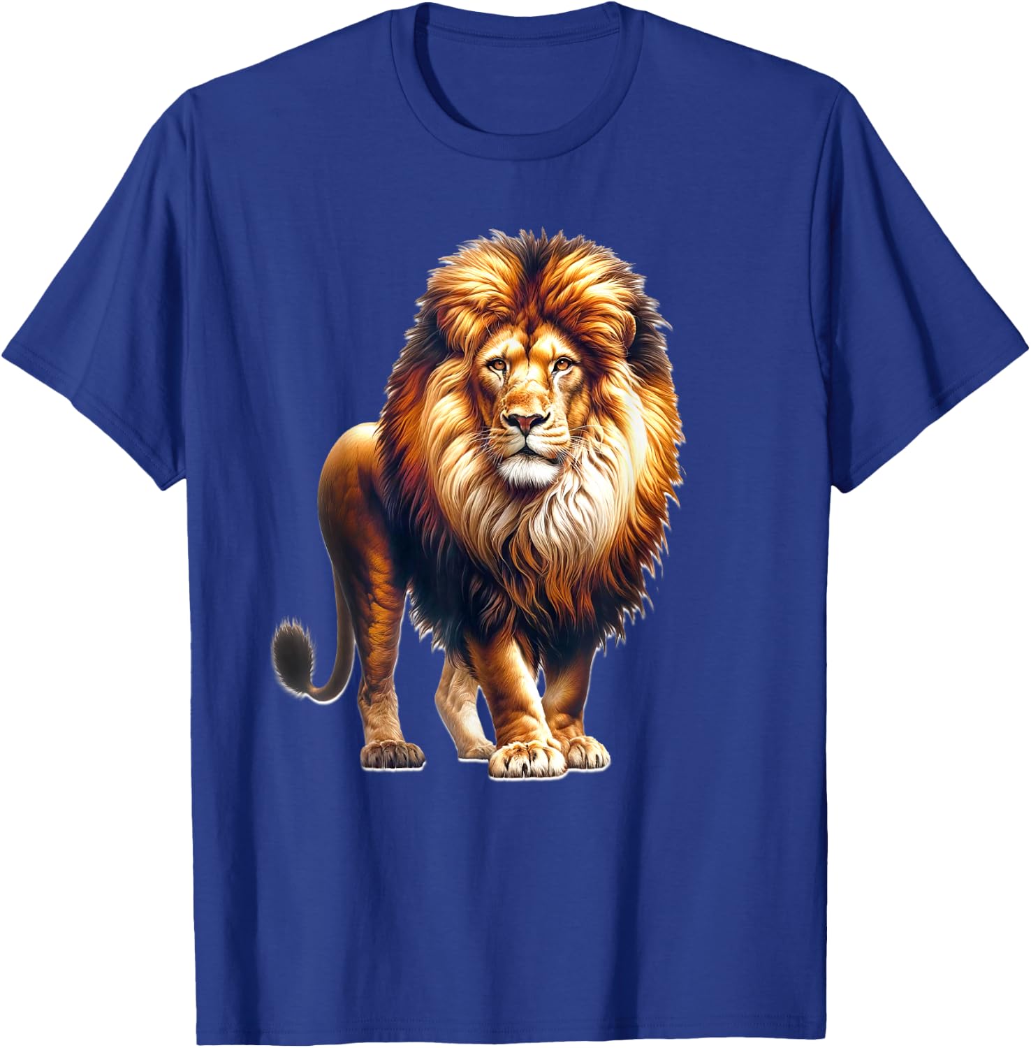 Lion Majestic Kingly T-Shirt - T-Shirt | Royal