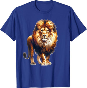 Lion Majestic Kingly T-Shirt - T-Shirt | Royal