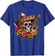 Cinco De Mayo Skull Sombrero Fiesta Mexican Skull Men Women T-Shirt - T-Shirt | Royal
