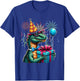 Adult Dinosaur Birthday T Rex Party For Kids Adult Birthday T-Shirt - T-Shirt | Royal
