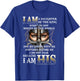 I Am His Daughter of a King, Warrior of God, Christian Women T-Shirt - T-Shirt | Royal
