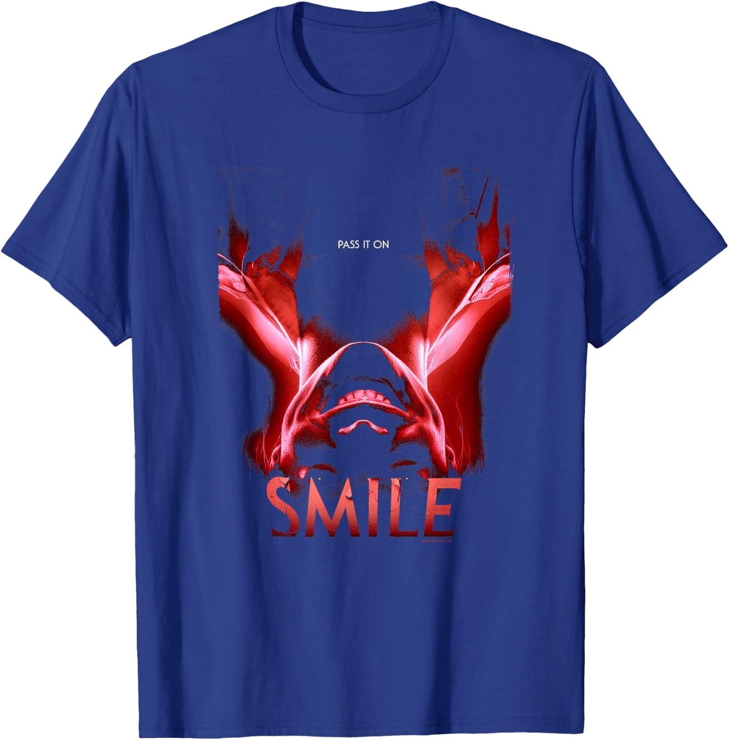 Smile Movie Red Movie Poster T-Shirt - T-Shirt | Royal