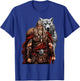 Viking Warrior With Wolf Norse Mythology T-Shirt - T-Shirt | Royal