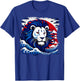 Colorful Lion Head Art For Lions Lovers With Ukiyo-e Style T-Shirt - T-Shirt | Royal