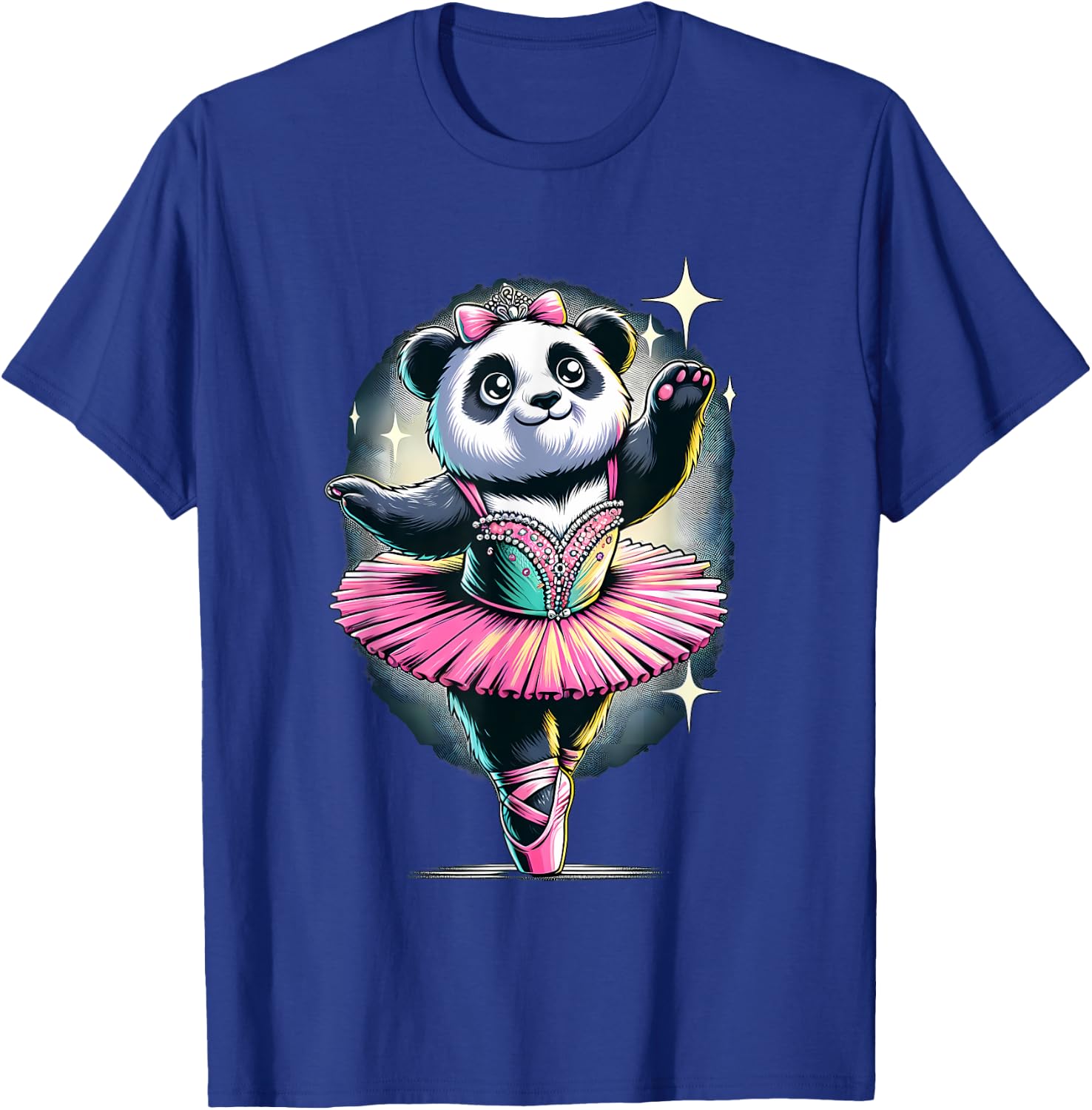 Ballerina Panda Dancing T-Shirt - T-Shirt | Royal