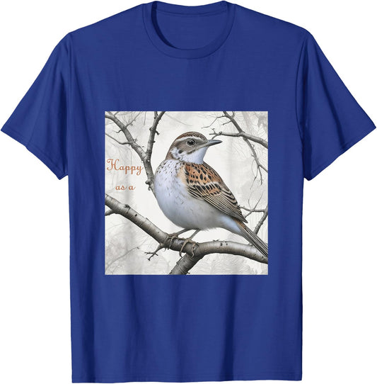 Happy as a lark T-Shirt - T-Shirt | Royal