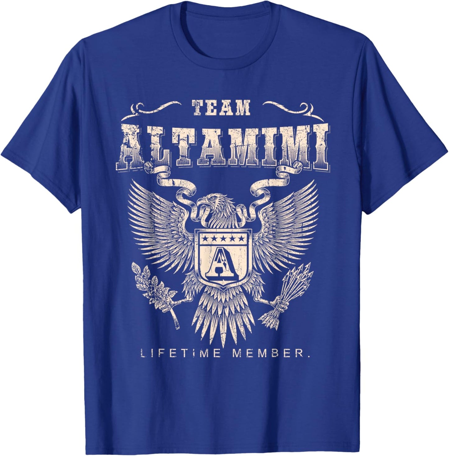 Team Altamimi Lifetime Member - Altamimi Name T-Shirt - T-Shirt | Royal