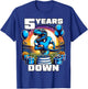 5th Birthday Football Shirt 5 Year Old Kids Football Shirt T-Shirt - T-Shirt | Royal