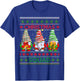 Gnome Matching Family Christmas Squad Ugly Christmas Sweater T-Shirt - T-Shirt | Royal