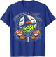 Pickleball Witch Halloween - Spooky Pumpkin Art T-Shirt - T-Shirt | Royal