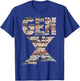 Gen X 80’s Rock Cassettes T-Shirt - T-Shirt | Royal