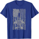 F-16 "Viper" Jet Fighter Vintage Flag T-Shirt - T-Shirt | Royal