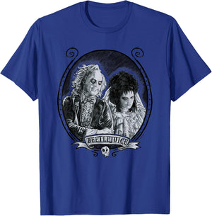 Beetlejuice - Graphite Beetlejuice T-Shirt - T-Shirt | Royal