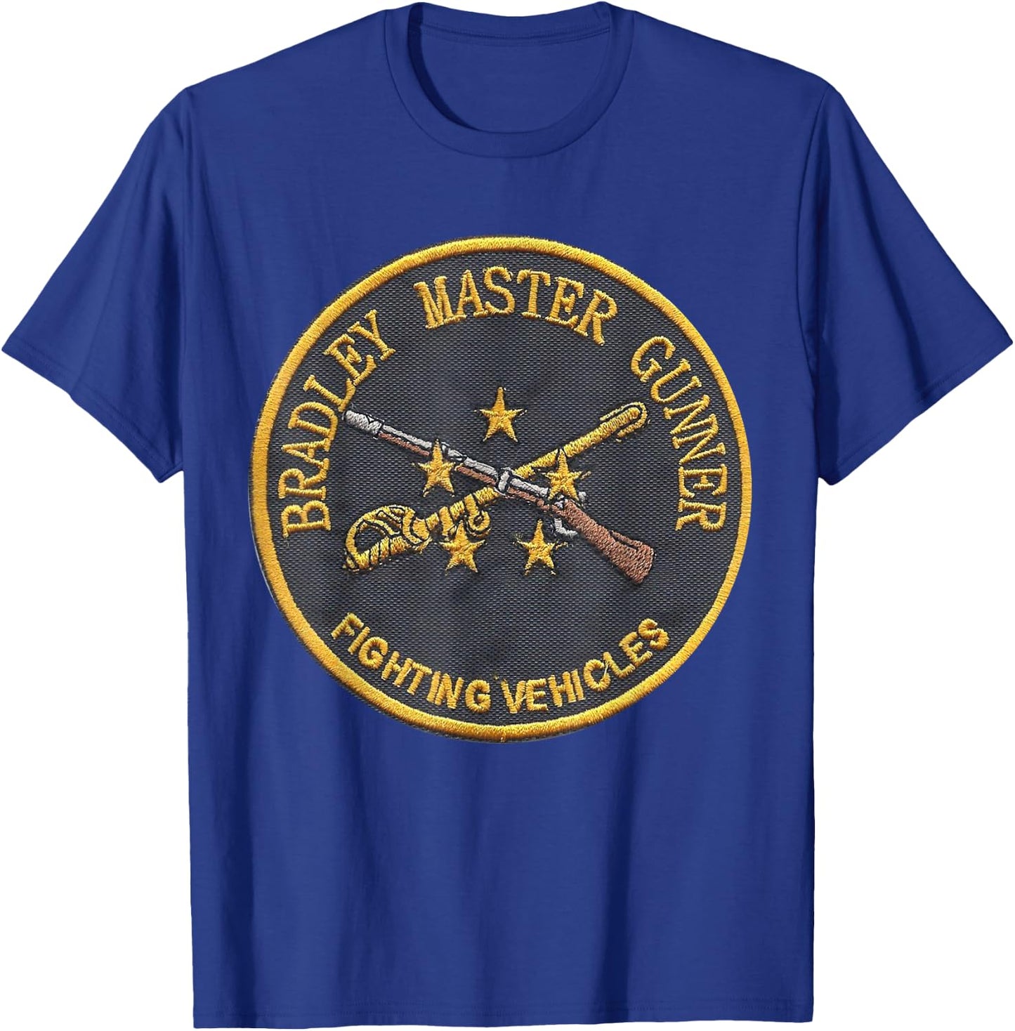 Bradley Master Gunner - Fort Benning BMG Graduates T-Shirt - T-Shirt | Royal