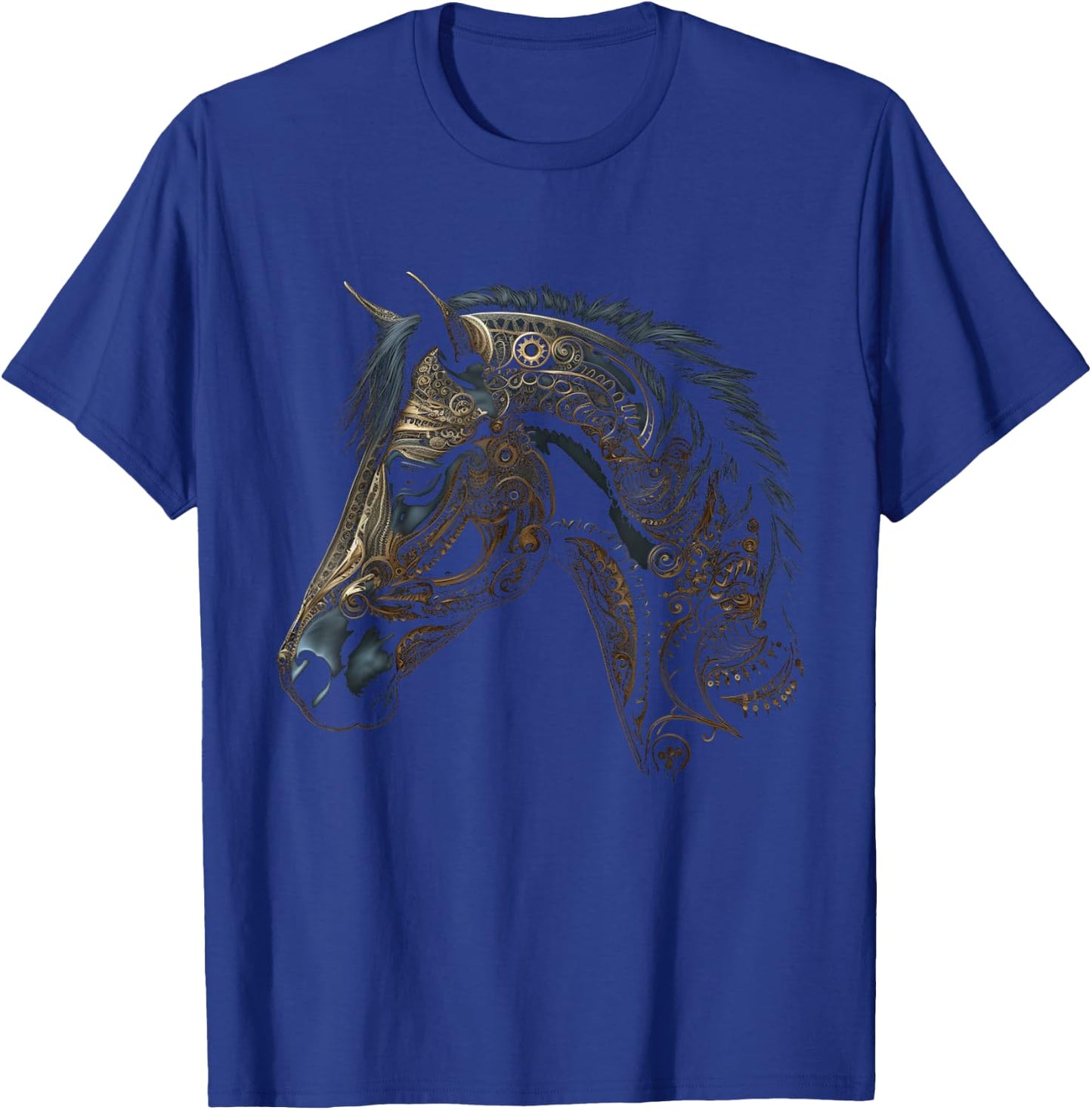 Horse artwork, horse motif, horse riding, animals, horse T-Shirt - T-Shirt | Royal