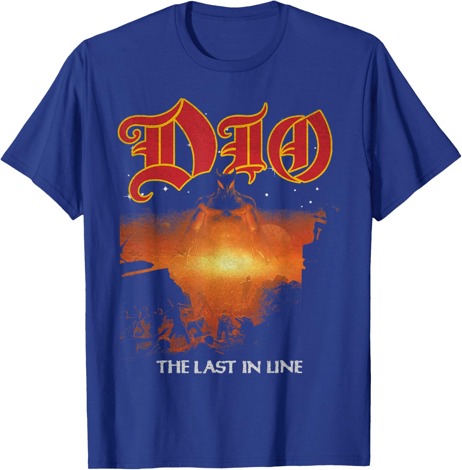 Dio – TLIL 40th Anniversary Stars T-Shirt - T-Shirt | Royal