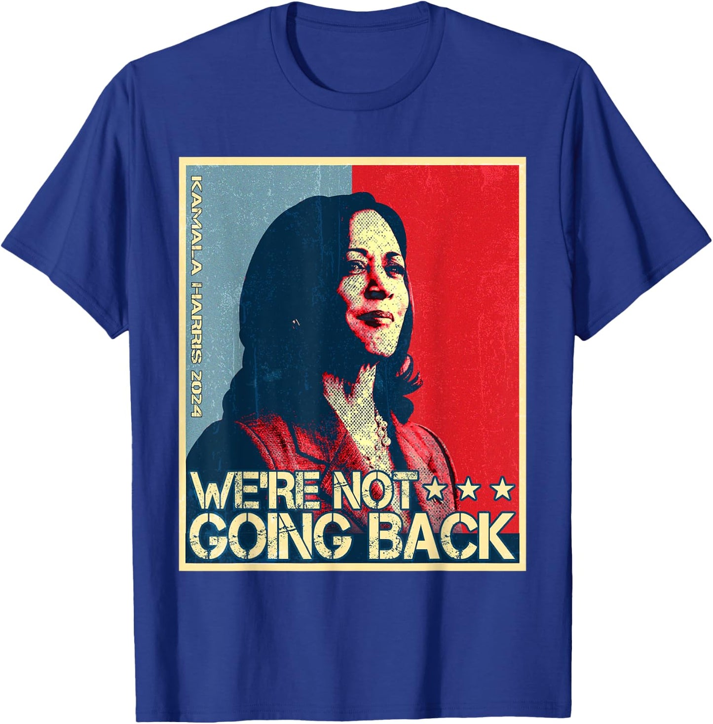 Kamala-Harris 2024 For President Campaign T-Shirt - T-Shirt | Royal
