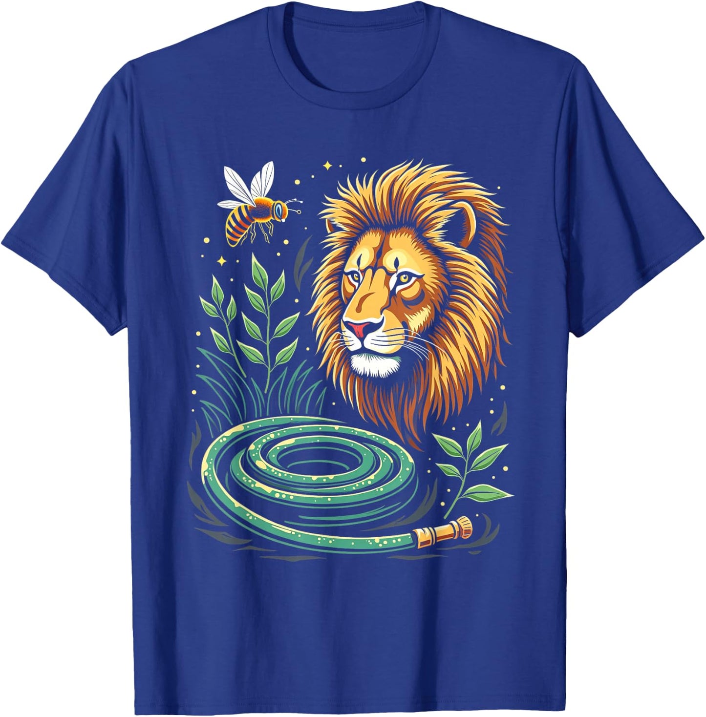 Hose Bee Lion Funny Pun Meme T-Shirt - T-Shirt | Royal