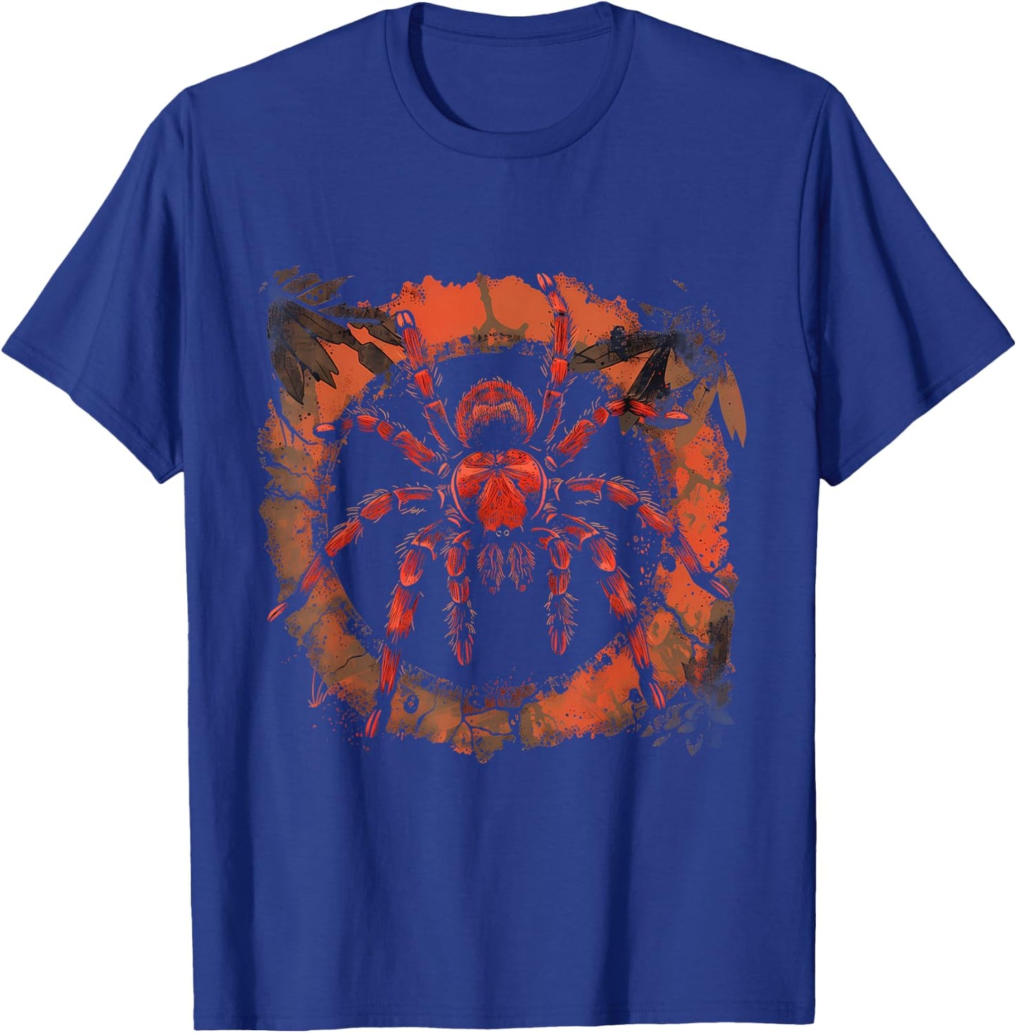 Tarantula Spider Nature Animal Art Wildlife Jungle Motif T-Shirt - T-Shirt | Royal
